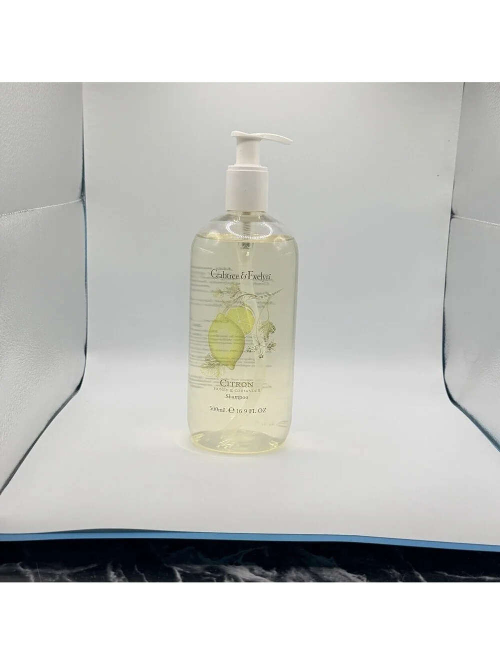 Crabtree Evelyn Shampoo 16.9 Fl Oz USA Made Citron Honey Coriander
